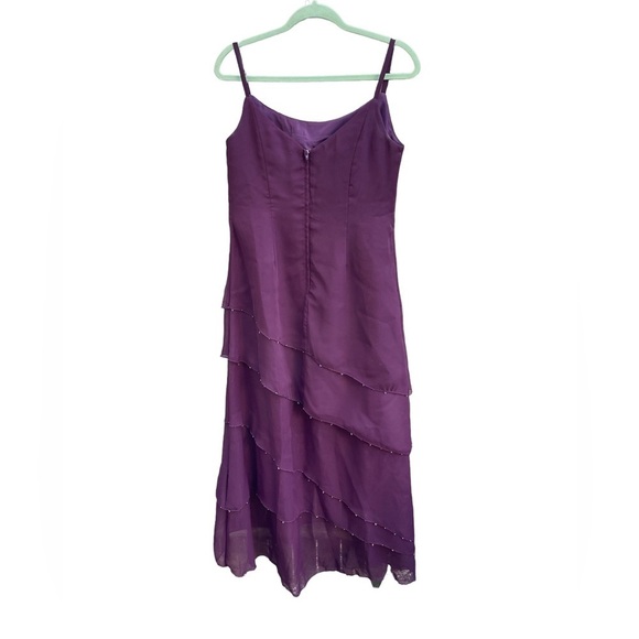 NIGHT SCENE BEADED MIDI DRESS - Picture 2 of 4